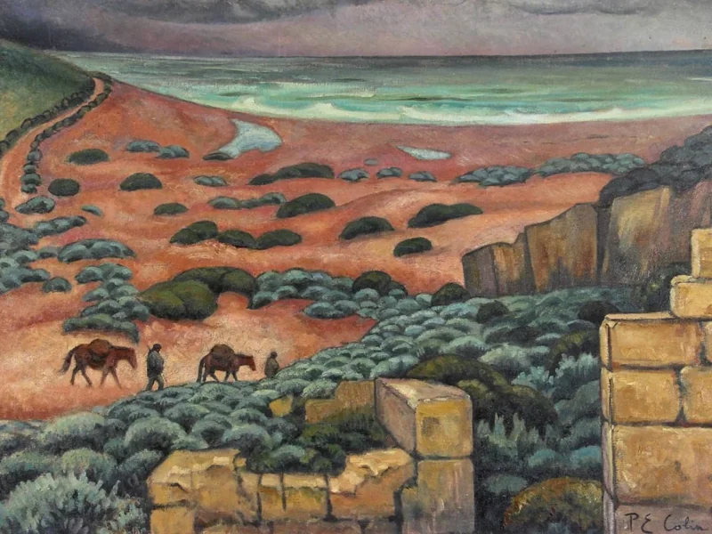 1867-Paul-Émile Colin - Sulle coste di Selinunte, Sicilia, 1923